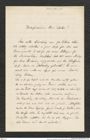 Nachlass Franz Steindachner, Brief von Eduard Graeffe an Franz Steindachner (07.02.1881), Inv.Nr. 173.03, Seite 1
